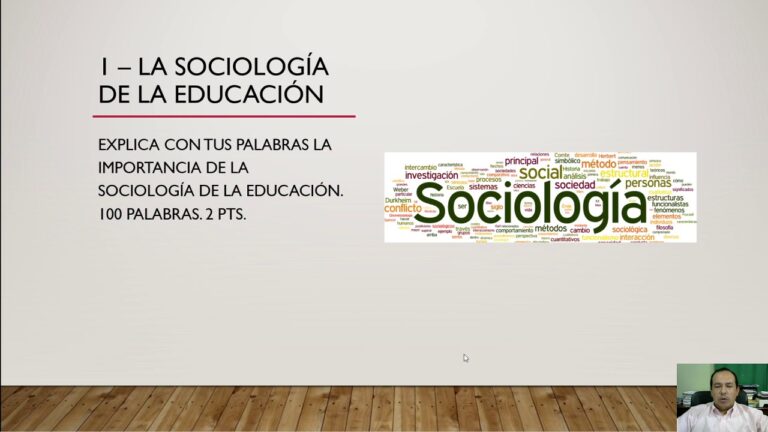 Importancia de la Sociología de la Educación - Edukar