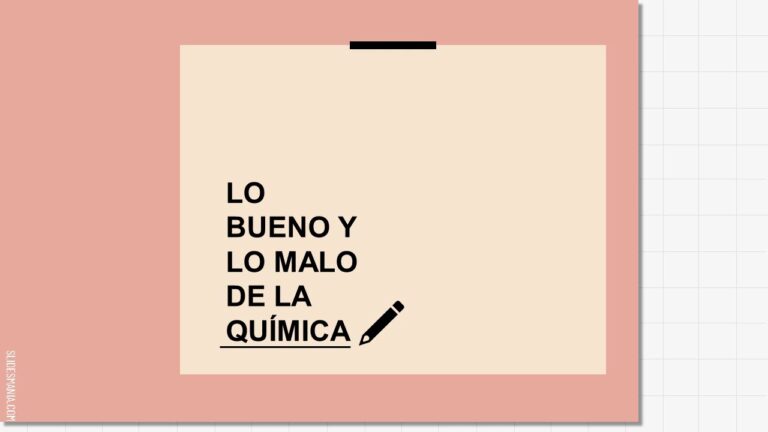 Lo bueno y lo malo de la química - Edukar